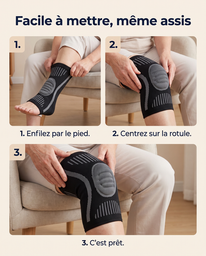 Genouillère Genouva à coussinet silicone